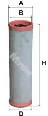 Фильтр воздушный John Deere вставка     (d= 92  D=106  H=385)